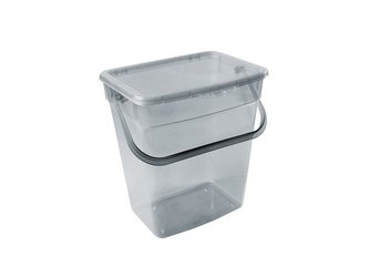 NÁDOBA NA PRACÍ PRÁŠEK MEDISON 6L ŠEDÝ -PT 5058