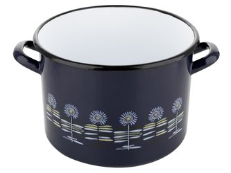 SMALTOVANÝ HRNEC 22CM 6,25L POLINO B/P