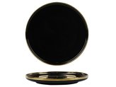 Talíř mělký Berlotti černý 25cm
