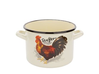 SMALTOVANÝ HRNEC 14CM 1,75L KOKOS NEW B/P