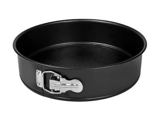 FORMA KULATÁ NA DORT ČERNÁ 22CM FI-220 ČERNÁ  -INM