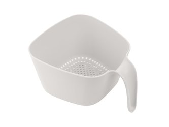 Praktyczna cedník  22 x 23,5 x 12 cm světle šedý