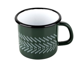 SMALTOVANÝ HRNEK 9CM 500ML BOHO