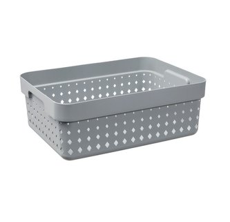 KOŠÍK SEOUL STŘEDNÍ SVĚTLE ŠEDÁ - PT 6024