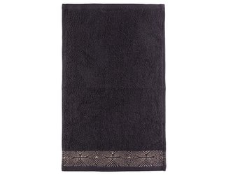 RUČNÍK FELIPE 30X50CM ČERNÁ