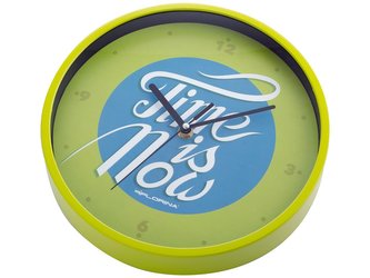 TIME IS NOW NÁSTĚNNÉ HODINY 25CM // WH-7179