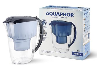 FILTRAČNÍ KONVICE SIMPLE 2,8L GRAFIT -AQU