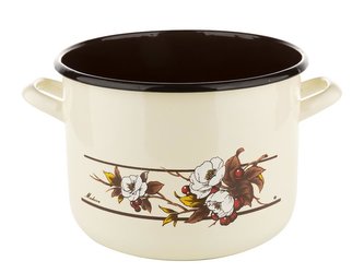 SMALTOVANÝ HRNEC 22CM 6,25L MADEIRA B/P