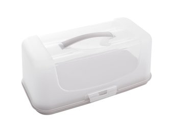 PRAKTYCZNA PODNOS S POKLOPEM  18,9 X 34 X 14,3 CM SVĚTLE ŠEDÝ