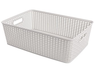 KOŠÍK RATTAN CLASSIC 12L BÉŽOVÝ