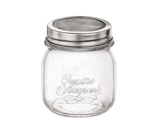 Bormioli Rocco sklenice s uzávěrem / cukřenka  Quattro Stagoni Genietti 250 ml