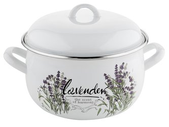 HRNEC SMALTOVANÝ PYZA S POKLIČKOU 24CM 5,6L FLORENSIS