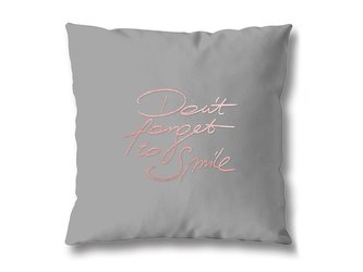 POVLAK NA POLŠTÁŘ METALLIC 40X40 CM SMILE