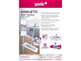 NÁHRADA K PLOCHÉMU MOPU MAGNETIC - YOR 8169