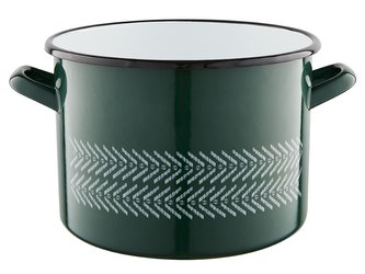 SMALTOVANÝ HRNEC 20CM 4,5L BOHO