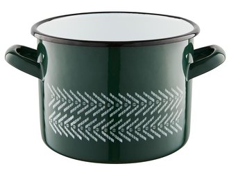 SMALTOVANÝ HRNEC 18CM 3,2L BOHO