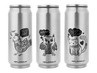 CAN TERMOHRNEK FUNNY FARM 350 ML BAREVNÝ MIX