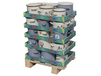 SMALTOVÉ HRNCE KG (ROSÓŁ, FORTE SZARE ) 19,4 KG