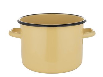 SMALTOVANÝ HRNEC 20CM 4,5L KRÉMOVÝ