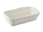 Florina košík Lotus  26,5 x 16,5 x 7 cm bílý