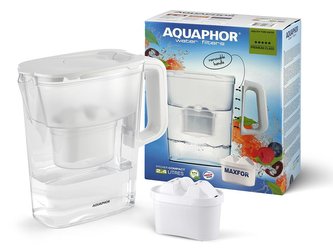 FILTRAČNÍ KONVICE KOMPAKT 2,4L BÍLÁ + VLOŽKA B25 -AQU