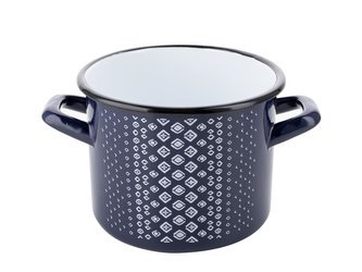 SMALTOVANÝ HRNEC 18CM 3,55L TRELIS B/P