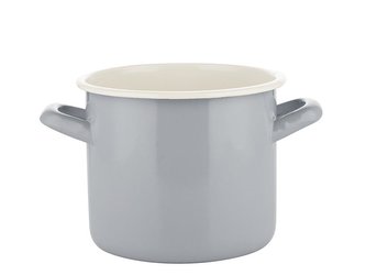 HRNEC SMALTOVANÝ ŠEDÁ BARVA 15CM 2L FORTE