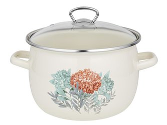 SMALTOVANÝ HRNEC 22CM 5L SILKE