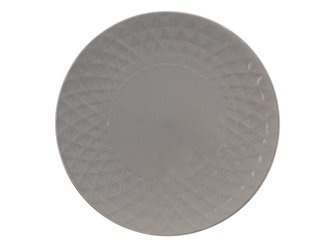 Florina talíř mělký  Diamond 27 cm tmavě šedý