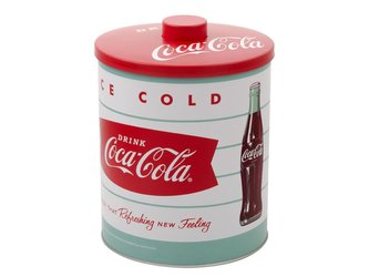 COCA COLA BOTTLES PLECHOVÁ DÓZA ICE COLD KULATÁ