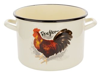 SMALTOVANÝ HRNEC 24CM 7,9L KOKOS NEW B/P