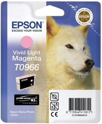 Epson T09664010 světle purpurová (light magenta) originální cartridge