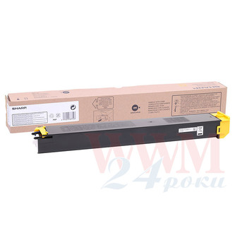 Sharp originální toner DX20GTYA, yellow, 3000str., Sharp DX2500N