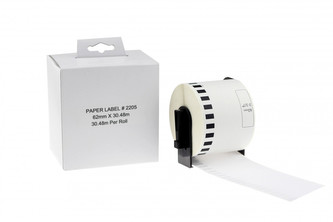 Brother DK-22205, 62mm x 30,48m, kompatibilní role etiket