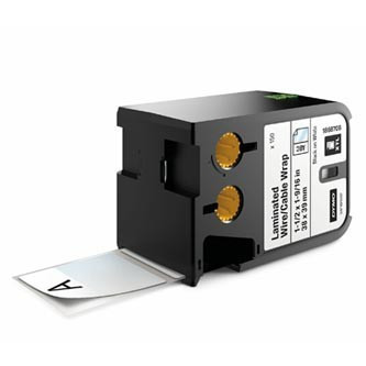 Dymo XTL 1868708, 38mm x 39mm, 150ks, černý tisk/bílý podklad, laminované originální štítky