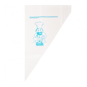 Sáček cukrářský 29,5x16,5 cm 20 ks plast
