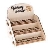 Dřevěný stojan na vonné oleje 0/2