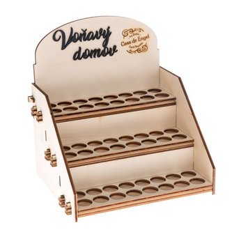 Dřevěný stojan na vonné oleje 0/2