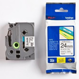 Páska, 24 mm x 8 m, BROTHER, bílá-černá