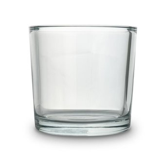 SVÍCEN / VÁZA  "ESPEN" 12X12CM ČIRÁ