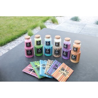 ARÔME Svíčka 120 g, v papírové tubě, Amber Tea