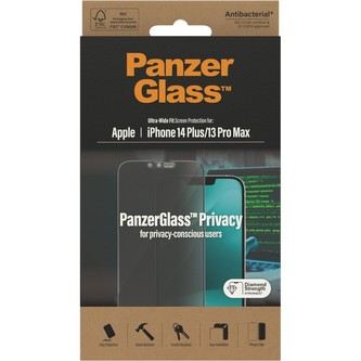 PanzerGlass™ Ultra-Wide Fit Privacy iPhone 14 Plus/13 Pro Max