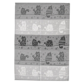 Kuchyňská utěrka kočky 3 ks