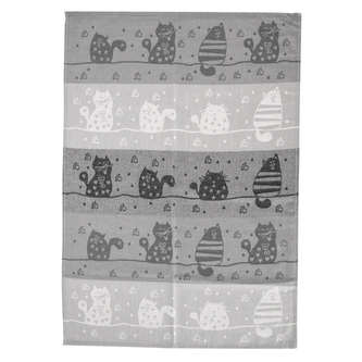 Kuchyňská utěrka kočky 3 ks