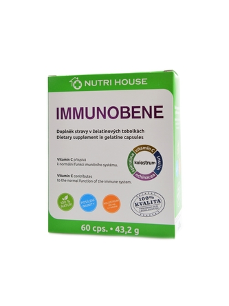 Nutrihouse - Immunobene 60 kapslí / 43,2 g
