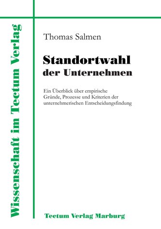 Standortwahl der Unternehmen