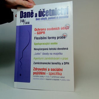 Daně a účetnictví bez chyb, pokut a penále