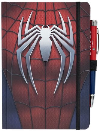 Poznámkový blok s propiskou Marvel|Spiderman: Logo (A5 14,8 x 21,0 cm)