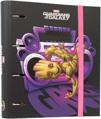 Kroužkový pořadač Marvel|Strážci Galaxie: Groot (28 x 32 x 4 cm)