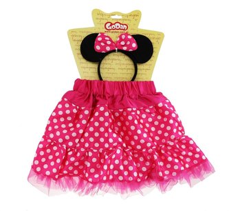 Strój dla dzieci Różowa Myszka rozm.90/120cm